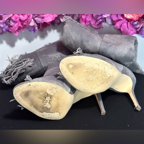 🔥 Thigh High Open Toe High Heel Boots!💋 These Are So Sexy And Amazing On!🩶 - Picture 4 of 5